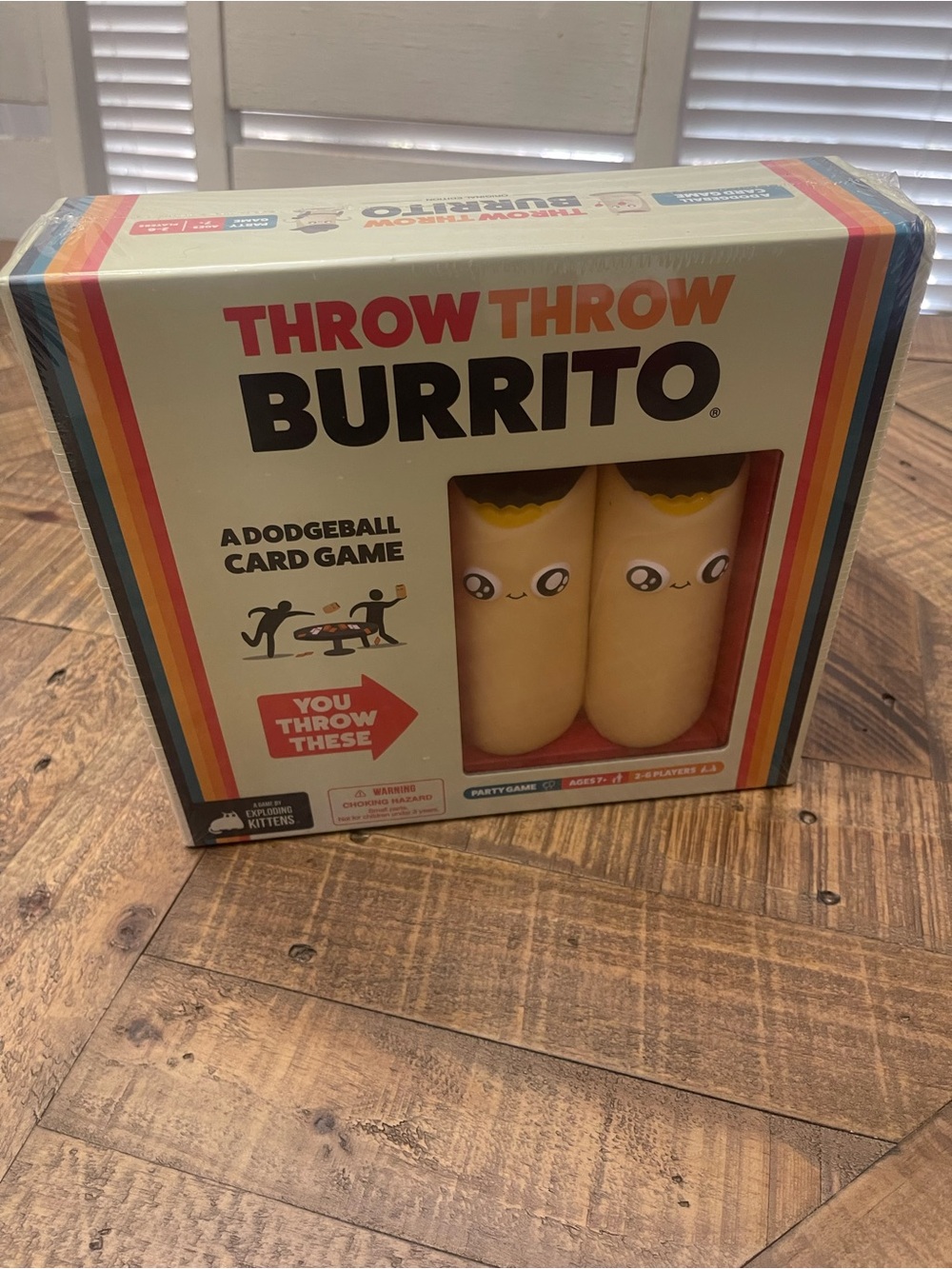 Throw Throw Burrito Dodgeball Card Game